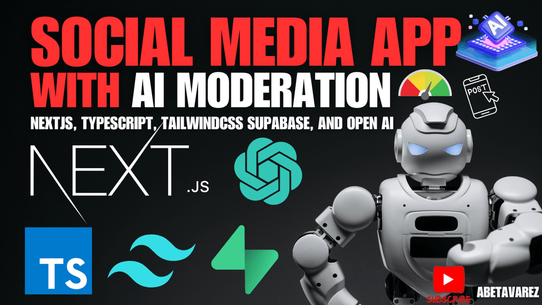 Social Media App with (NextJS, TypeScript, TailwindCSS and OpenAI)